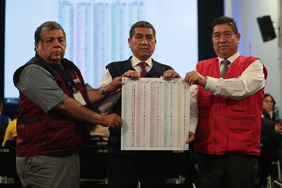 Elecciones 2026: ONPE presentó la cédula de sufragio